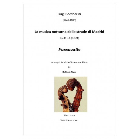 Luigi Boccherini - La musica notturna delle strade di Madrid
