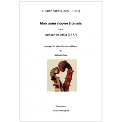 C. Saint-Saëns: Mon coeur s'ouvre à ta voix