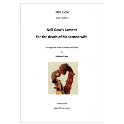 Neil Gow’s Lament for the death of his second wife